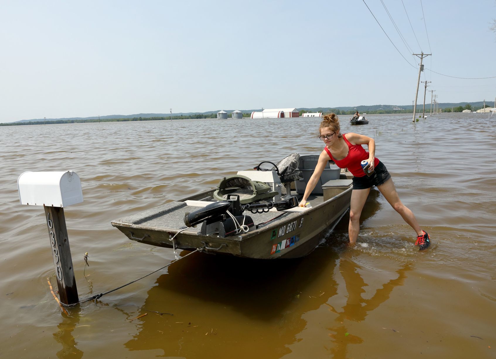 Mississippi River flooding in St. Charles County